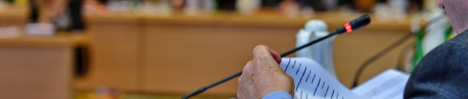 Blick in den Ratssaal