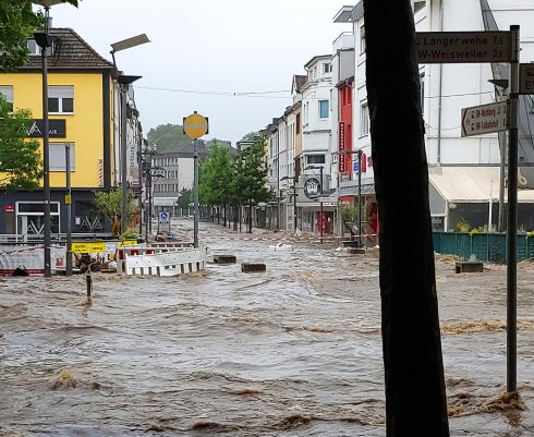 Inde Hochwasser