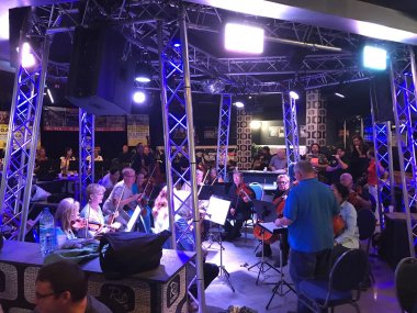 Orchesterprobe im Rio