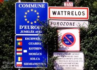 Ortseingangschild Eschweiler Ortseingangschild Eschweiler