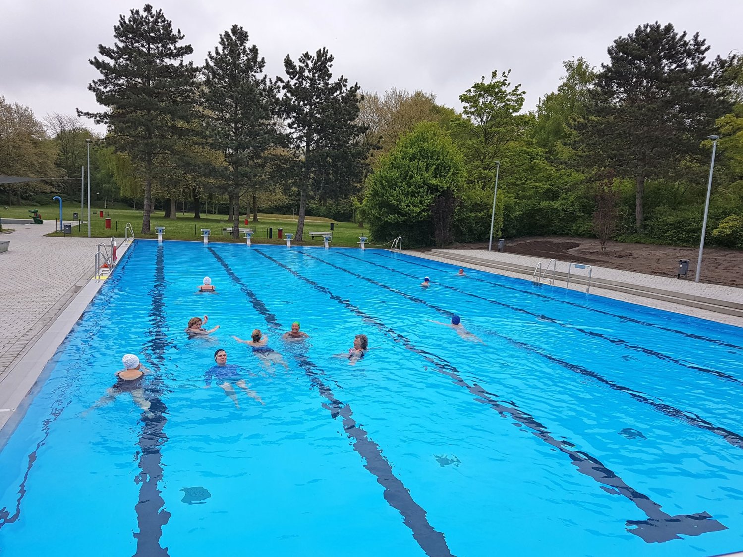 Freibad Dürwiß Saisoneröffnung Wasser