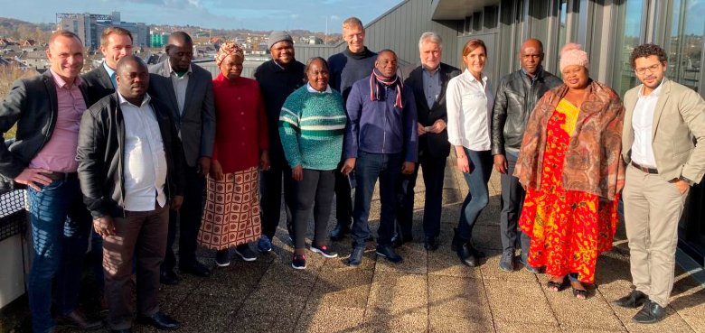 Besuch einer Delegation aus Mosambik