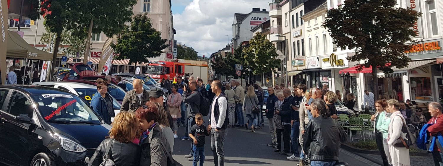 Marienstraße beim Stadtfest Marienstraße beim Stadtfest