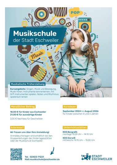 Plakat Musikschule